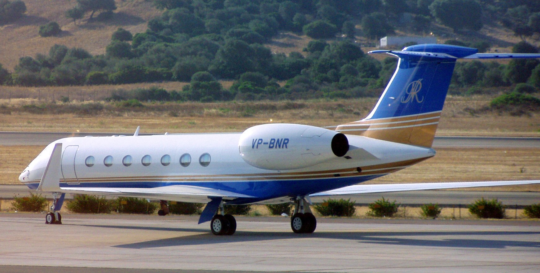 Gulfstream business jet